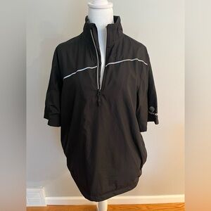 Sunice Short Sleeve Windshirt golf - Size M  black/gray